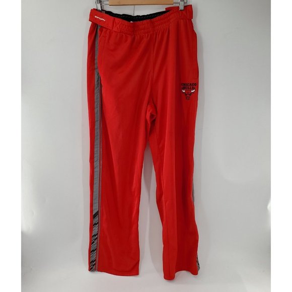 Zipway Change "n" Game NBA Chicago Bulls Red Pants Mens Size XL Basketball Pants - Picture 1 of 8